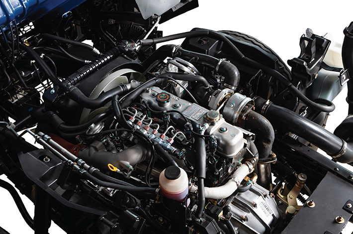 Động cơ JX493ZLQ4-EURO4 ứng dụng công nghệ TCI giúp tăng công suất và tiết kiện nhiên liệu